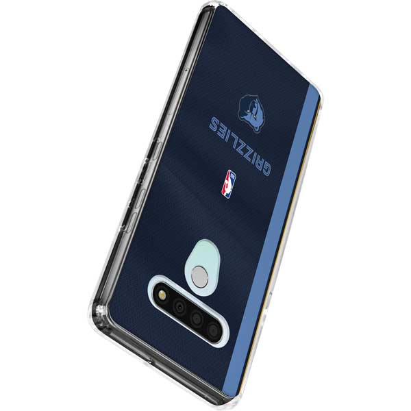 NBA Memphis Grizzlies Jersey LG Stylo 6 Clear Case
