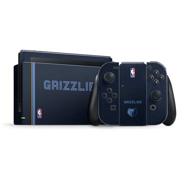 NBA Memphis Grizzlies Jersey Nintendo Switch Bundle Skin