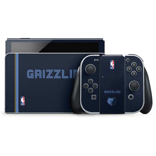 NBA Memphis Grizzlies Jersey Nintendo Switch OLED (2021) Skin