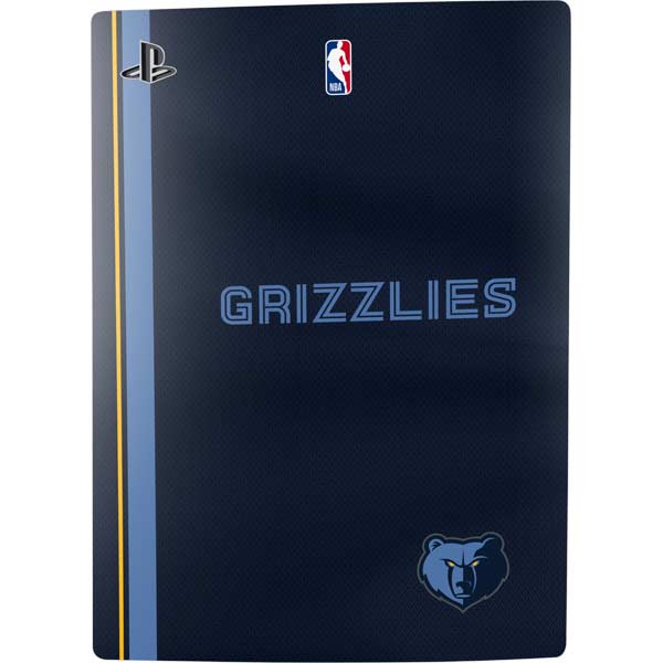 NBA Memphis Grizzlies Jersey PS5 Console Skin