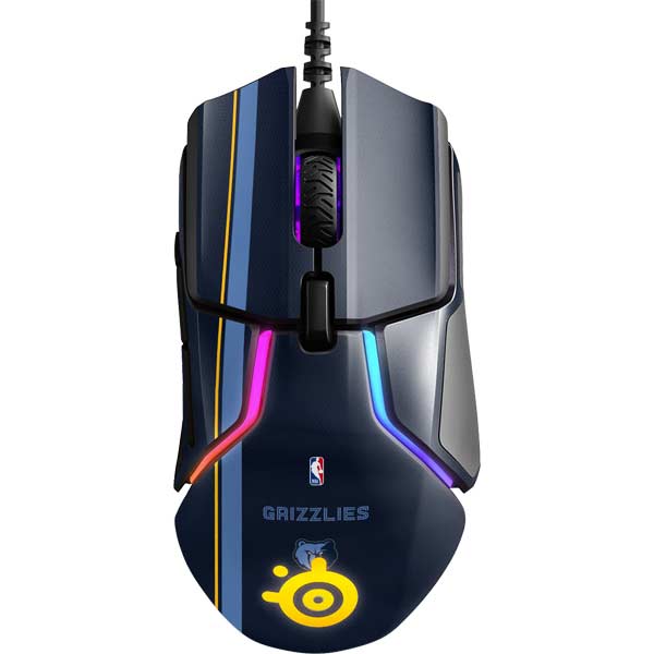 NBA Memphis Grizzlies Jersey SteelSeries Rival 600 Gaming Mouse Skin