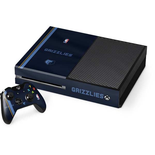 NBA Memphis Grizzlies Jersey Xbox One Console and Controller Bundle Skin