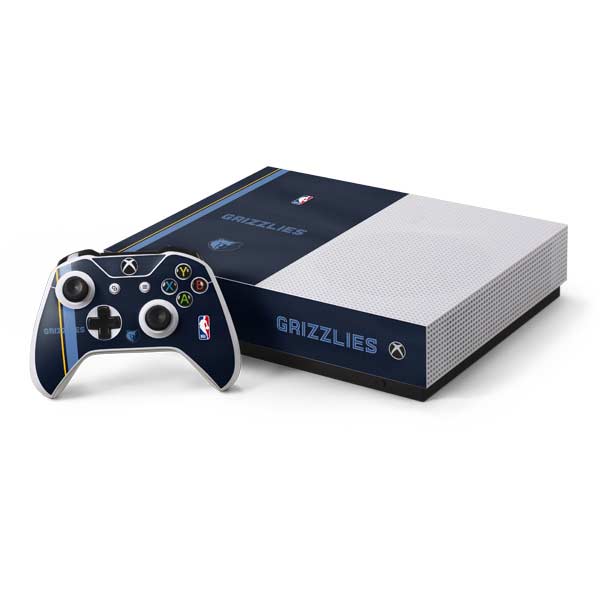 NBA Memphis Grizzlies Jersey Xbox One S All-Digital Edition Bundle Skin