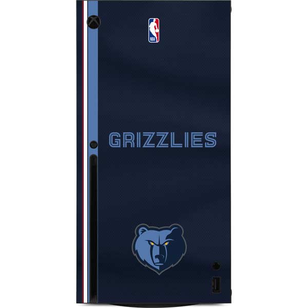 NBA Memphis Grizzlies Jersey Xbox Series X Console Skin