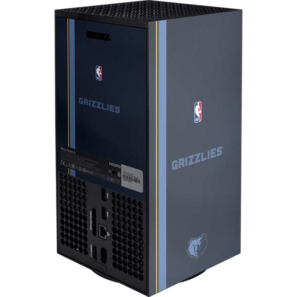 NBA Memphis Grizzlies Jersey XBox Series X Digital Edition Console Skin