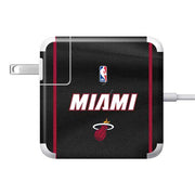 NBA Miami Heat Jersey 85W Power Adapter (15 and 17 inch MacBook Pro Charger) Skin
