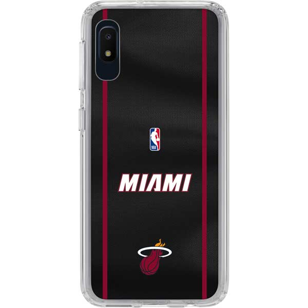 NBA Miami Heat Jersey Galaxy A10e Clear Case