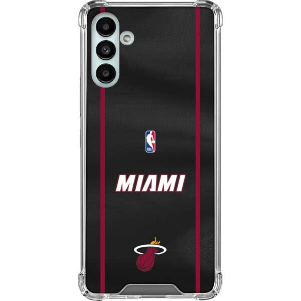 NBA Miami Heat Jersey Galaxy A13 5G Clear Case
