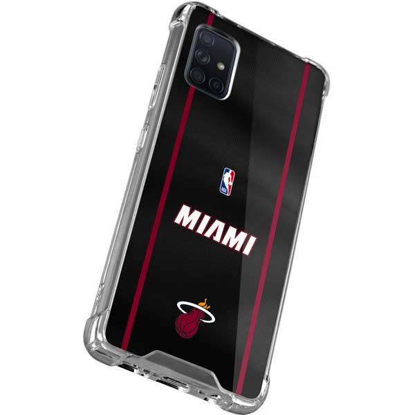 NBA Miami Heat Jersey Galaxy A51 5G Clear Case