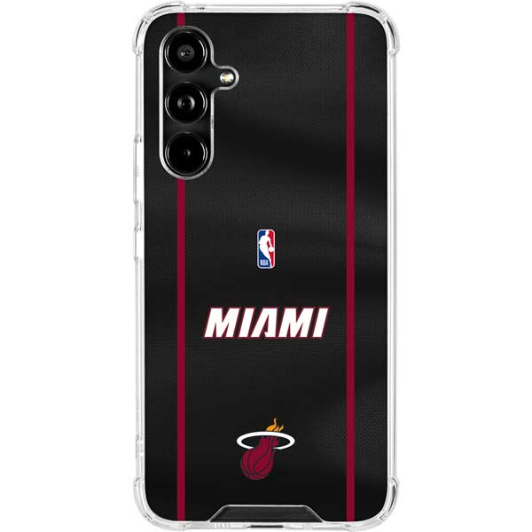 NBA Miami Heat Jersey Galaxy A54 5G Clear Case