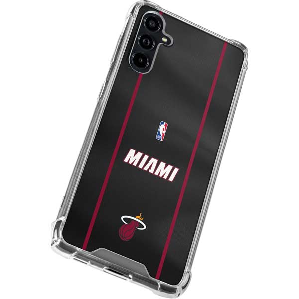 NBA Miami Heat Jersey Galaxy A54 5G Clear Case