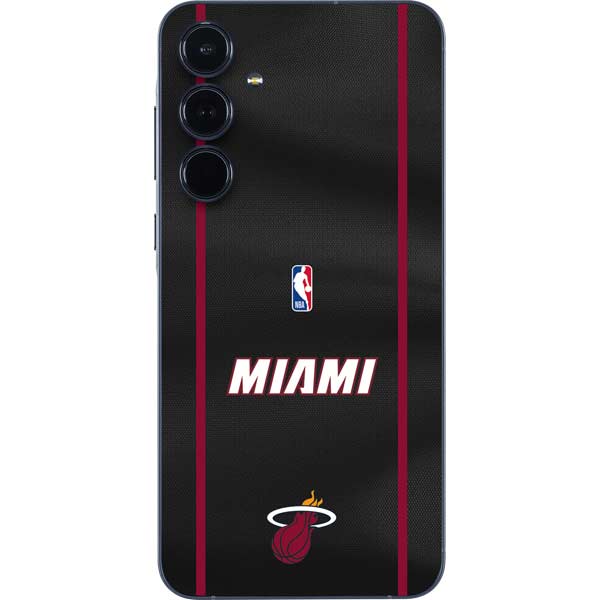 NBA Miami Heat Jersey Galaxy A55 5G Skin
