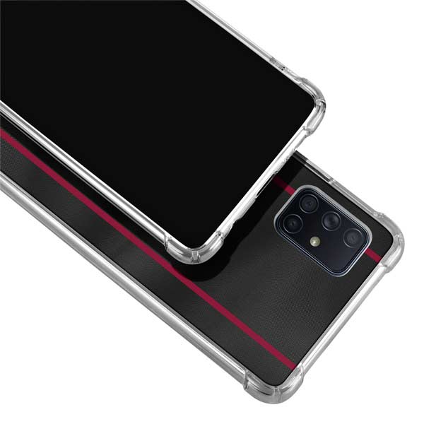 NBA Miami Heat Jersey Galaxy A71 5G Clear Case