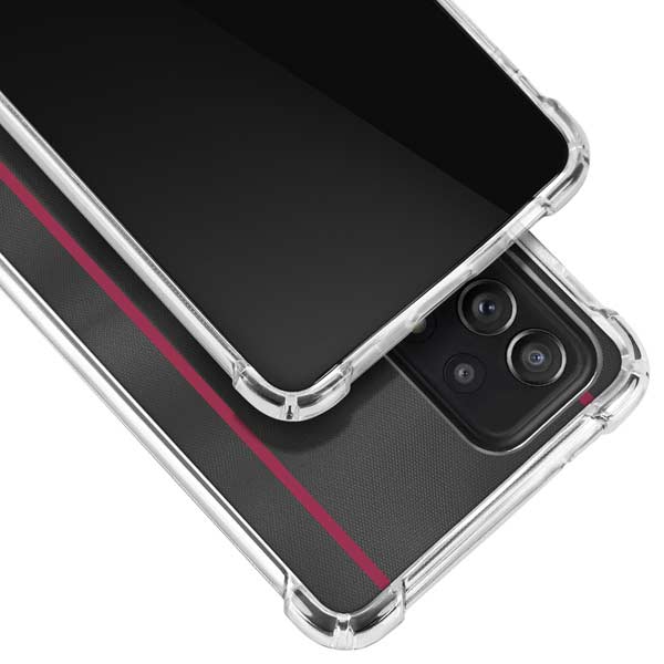 NBA Miami Heat Jersey Galaxy A72 5G Clear Case