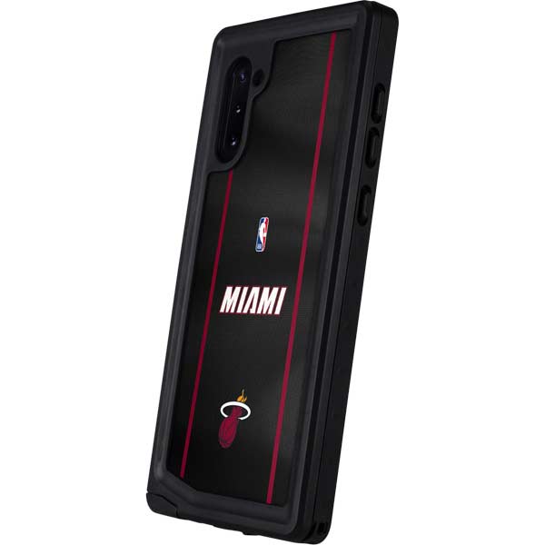 NBA Miami Heat Jersey Galaxy Note 10 Waterproof Case