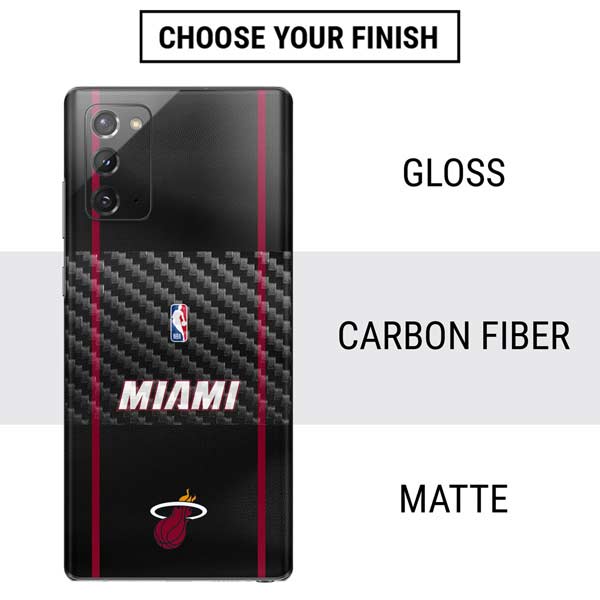 NBA Miami Heat Jersey Galaxy Note20 5G Skin
