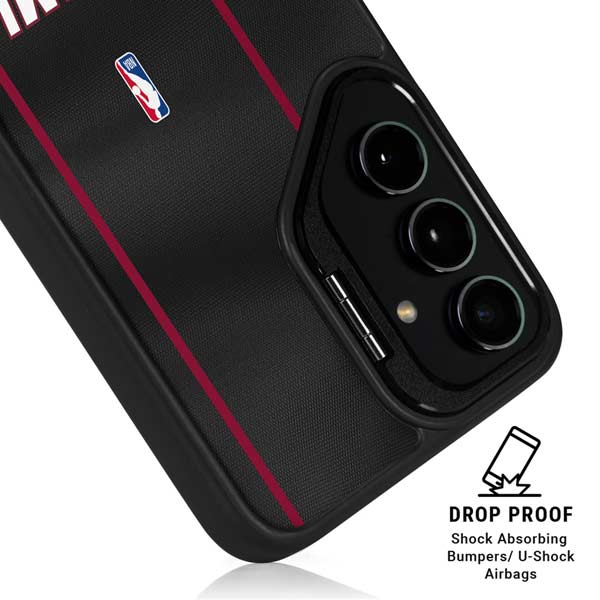 NBA Miami Heat Jersey Galaxy S25 Ultra Kickstand Case