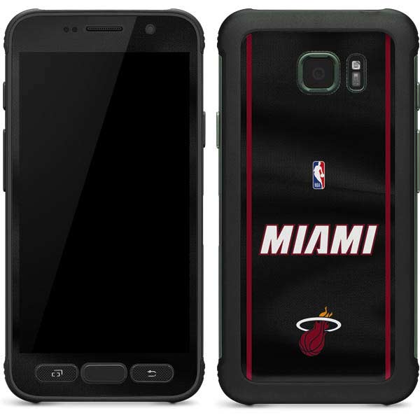 NBA Miami Heat Jersey Galaxy S7 Active Skin