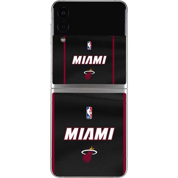 NBA Miami Heat Jersey Galaxy Z Flip3 5G Skin