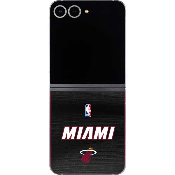 NBA Miami Heat Jersey Galaxy Z Flip6 Skin
