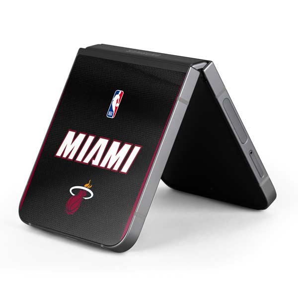 NBA Miami Heat Jersey Galaxy Z Flip6 Skin