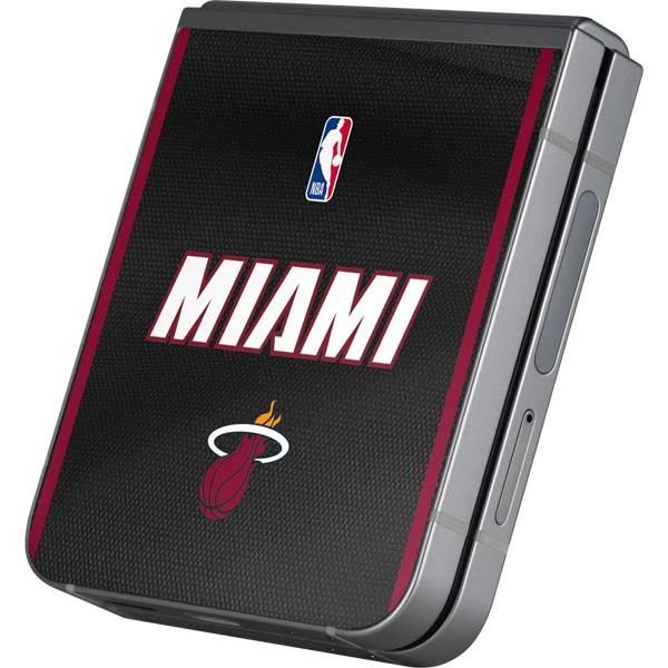 NBA Miami Heat Jersey Galaxy Z Flip6 Skin