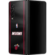 NBA Miami Heat Jersey Galaxy Z Fold3 5G Skin
