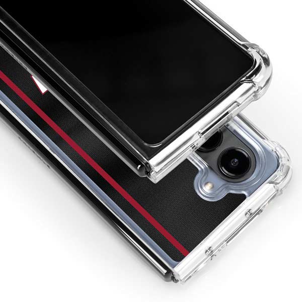 NBA Miami Heat Jersey Galaxy Z Fold5 5G Clear Case