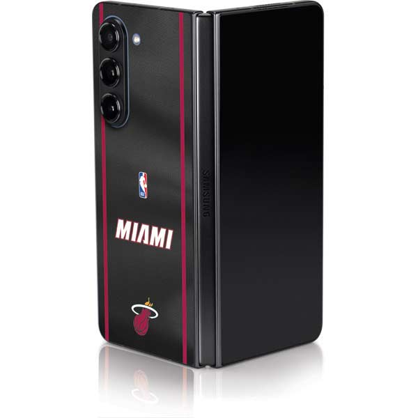 NBA Miami Heat Jersey Galaxy Z Fold5 5G Skin