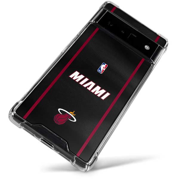 NBA Miami Heat Jersey Google Pixel 6 Clear Case