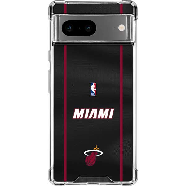 NBA Miami Heat Jersey Google Pixel 8 Clear Case