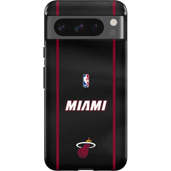 NBA Miami Heat Jersey Pixel Cases