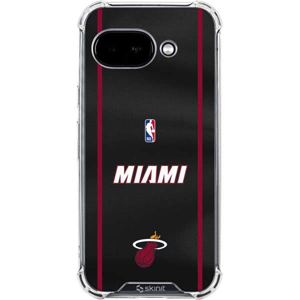 NBA Miami Heat Jersey Google Pixel 9a Clear Case