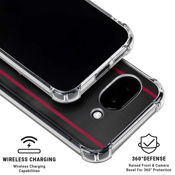 NBA Miami Heat Jersey Google Pixel 9a Clear Case