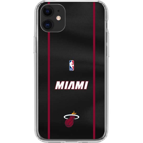 NBA Miami Heat Jersey iPhone 11 Clear Case