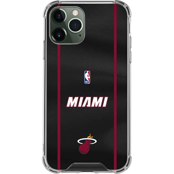 NBA Miami Heat Jersey iPhone 12 Pro Clear Case