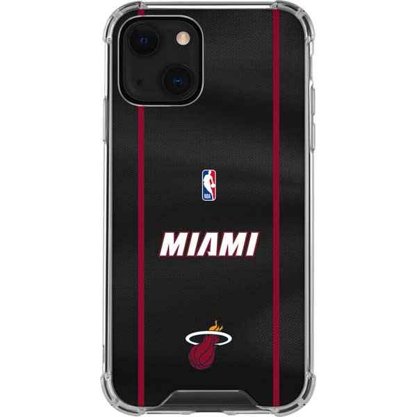 NBA Miami Heat Jersey iPhone 13 Mini Clear Case