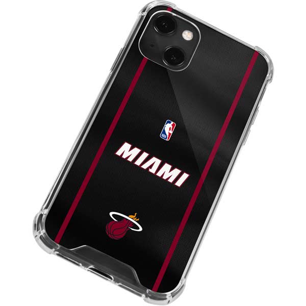 NBA Miami Heat Jersey iPhone 13 Mini Clear Case