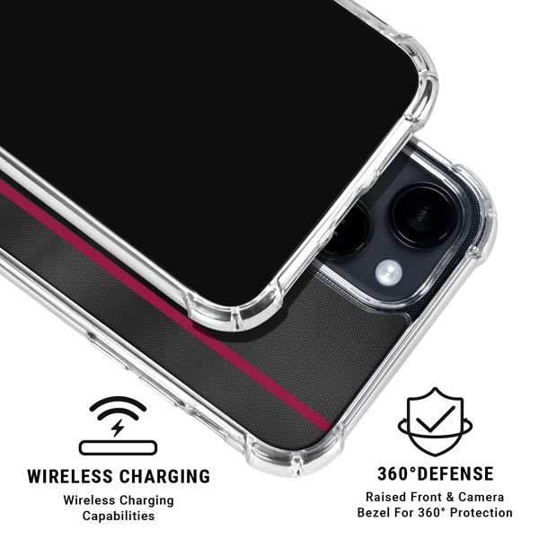 NBA Miami Heat Jersey iPhone 14 Clear Case