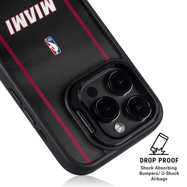NBA Miami Heat Jersey iPhone 14 Pro Kickstand Case