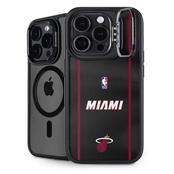 NBA Miami Heat Jersey iPhone 14 Pro Max Kickstand Case