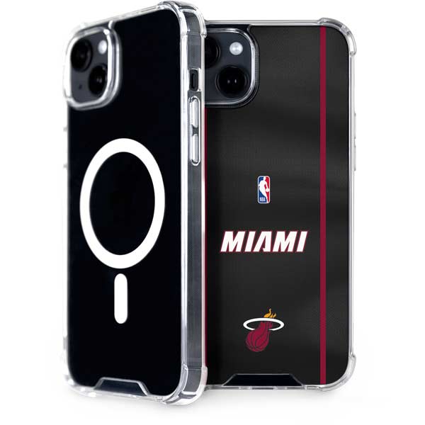NBA Miami Heat Jersey iPhone 15 MagSafe Case