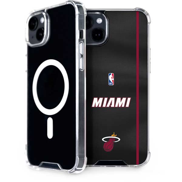 NBA Miami Heat Jersey iPhone 15 Plus MagSafe Case