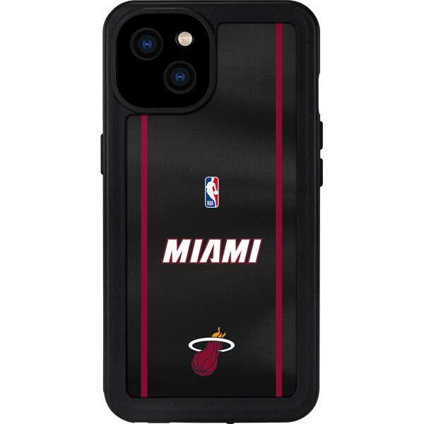 NBA Miami Heat Jersey iPhone 15 Plus Waterproof Case