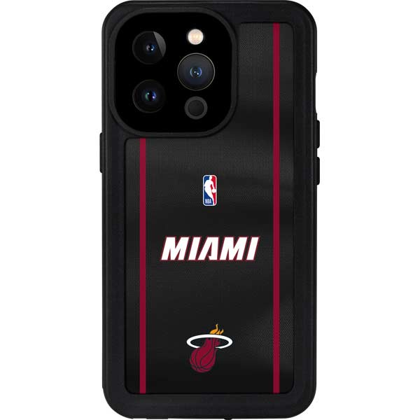 NBA Miami Heat Jersey iPhone 15 Pro Waterproof Case