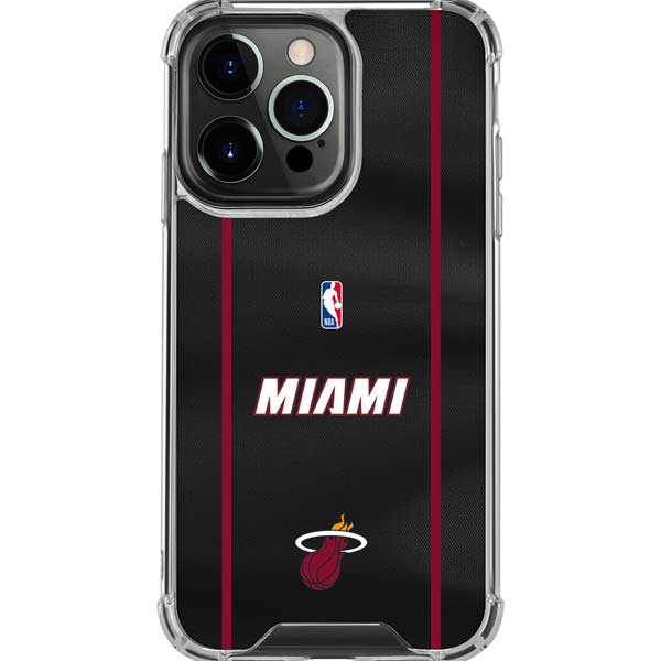 NBA Miami Heat Jersey iPhone 16 Pro Max Clear Case