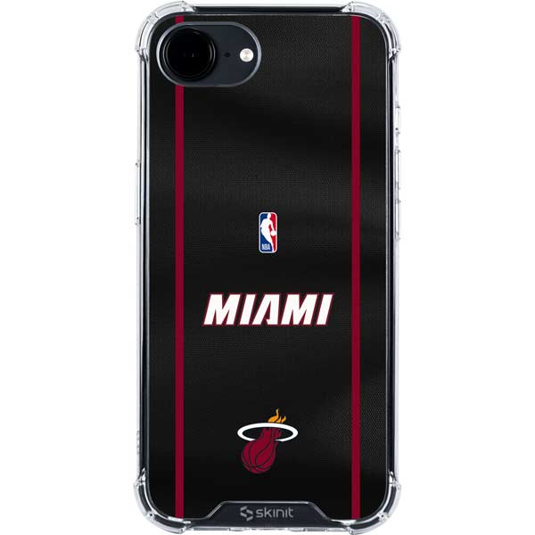 NBA Miami Heat Jersey iPhone 16e Clear Case
