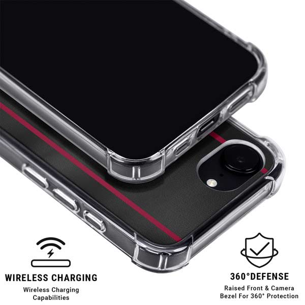 NBA Miami Heat Jersey iPhone 16e Clear Case