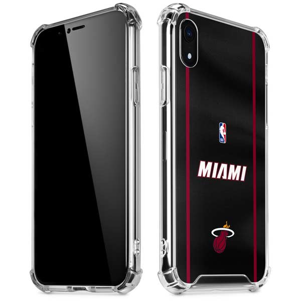 NBA Miami Heat Jersey iPhone XR Clear Case