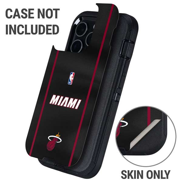 NBA Miami Heat Jersey Otterbox Defender iPhone Skin